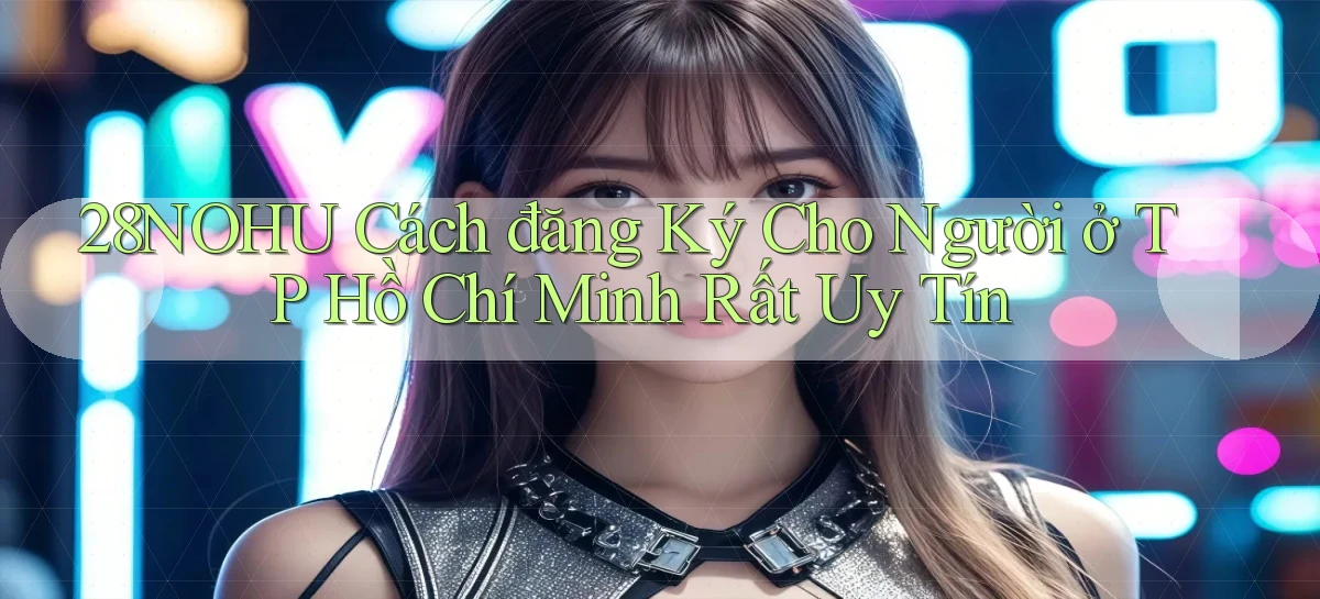 28nohu cách đăng ký cho người ở TP Hồ Chí Minh rất uy tín