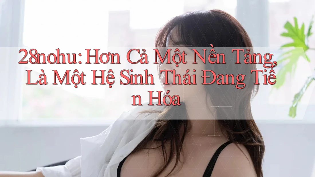 28nohu: Hơn Cả Một Nền Tảng, Là Một Hệ Sinh Thái Đang Tiến Hóa 28nohu: Hơn Cả Một Nền Tảng, Là Một Hệ Sinh Thái Đang Tiến Hóa