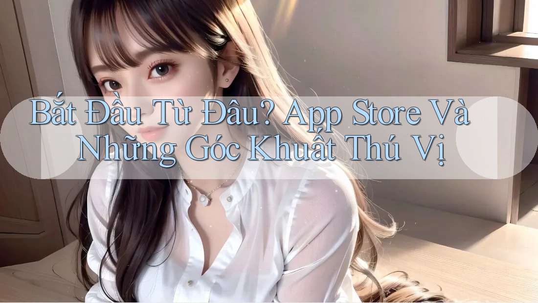 Bắt Đầu Từ Đâu? App Store Và Những Góc Khuất Thú Vị Bắt Đầu Từ Đâu? App Store Và Những Góc Khuất Thú Vị
