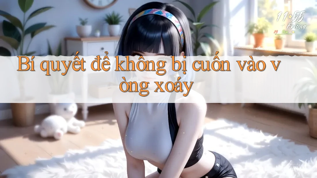 Bí quyết để không bị cuốn vào vòng xoáy Bí quyết để không bị cuốn vào vòng xoáy