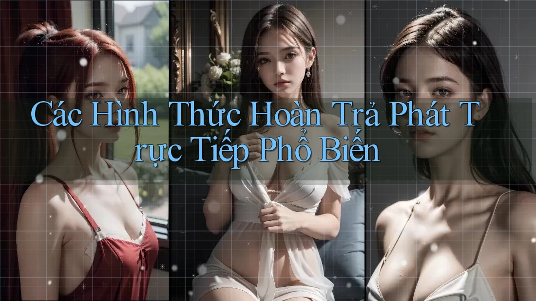 Các Hình Thức Hoàn Trả Phát Trực Tiếp Phổ Biến Các Hình Thức Hoàn Trả Phát Trực Tiếp Phổ Biến