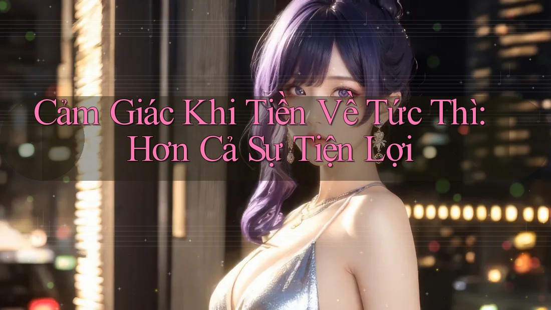 Cảm Giác Khi Tiền Về Tức Thì: Hơn Cả Sự Tiện Lợi Cảm Giác Khi Tiền Về Tức Thì: Hơn Cả Sự Tiện Lợi