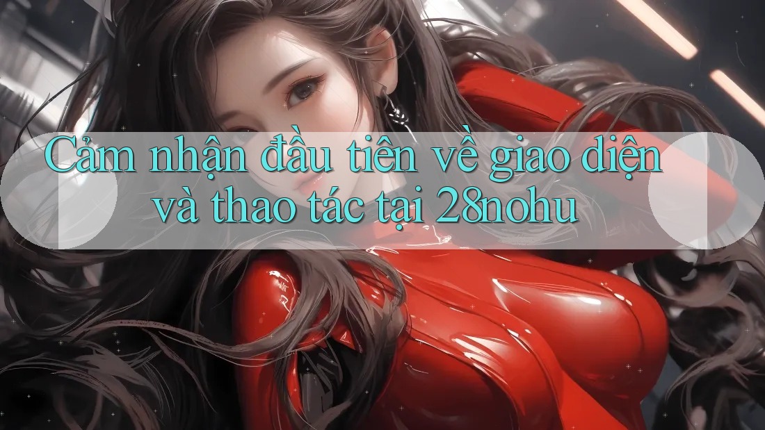 Cảm nhận đầu tiên về giao diện và thao tác tại 28nohu Cảm nhận đầu tiên về giao diện và thao tác tại 28nohu