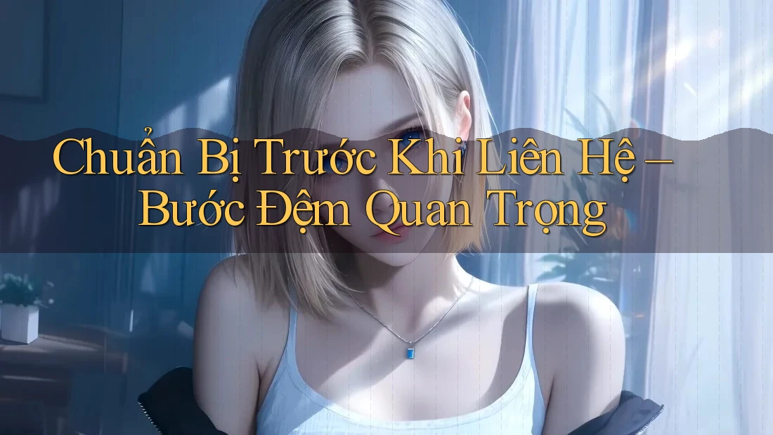 Chuẩn Bị Trước Khi Liên Hệ – Bước Đệm Quan Trọng Chuẩn Bị Trước Khi Liên Hệ – Bước Đệm Quan Trọng