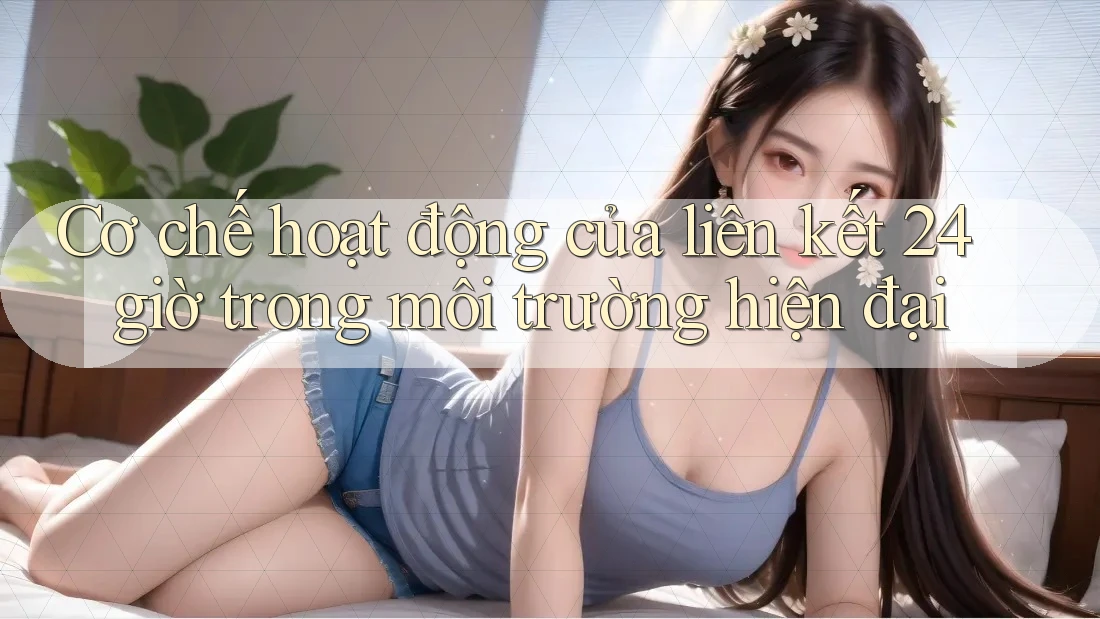 Cơ chế hoạt động của liên kết 24 giờ trong môi trường hiện đại Cơ chế hoạt động của liên kết 24 giờ trong môi trường hiện đại