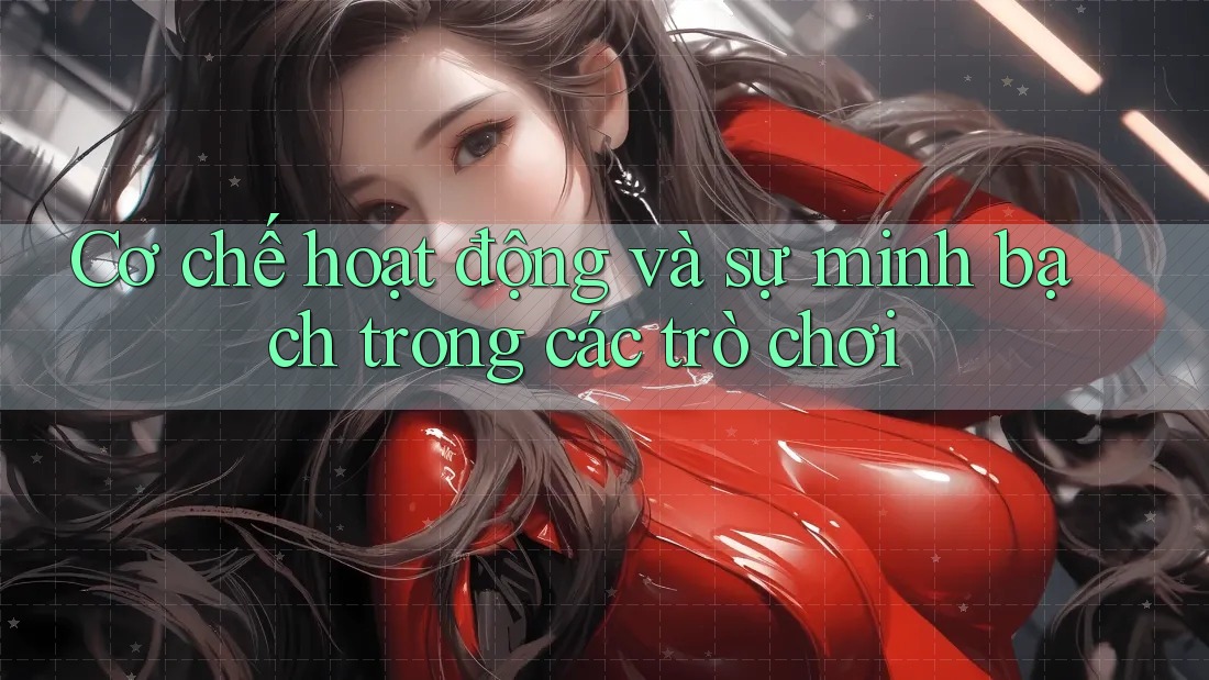 Cơ chế hoạt động và sự minh bạch trong các trò chơi Cơ chế hoạt động và sự minh bạch trong các trò chơi
