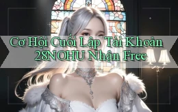 cơ hội cuối lập tài khoản 28nohu nhận free