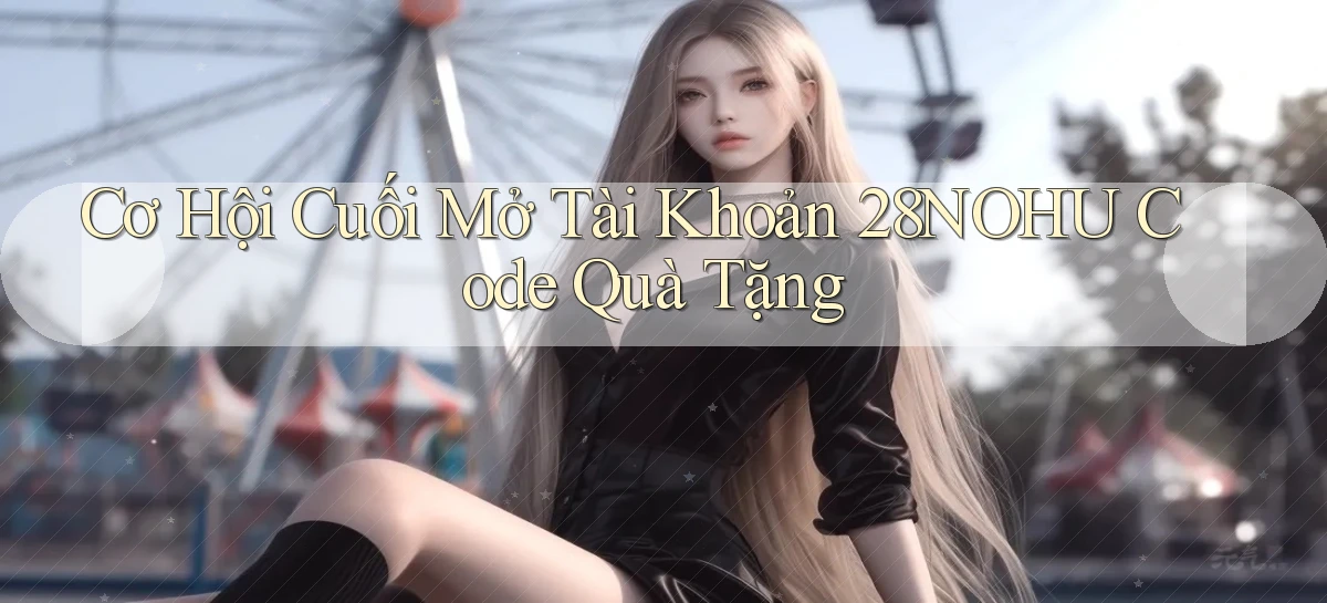 cơ hội cuối mở tài khoản 28nohu code quà tặng