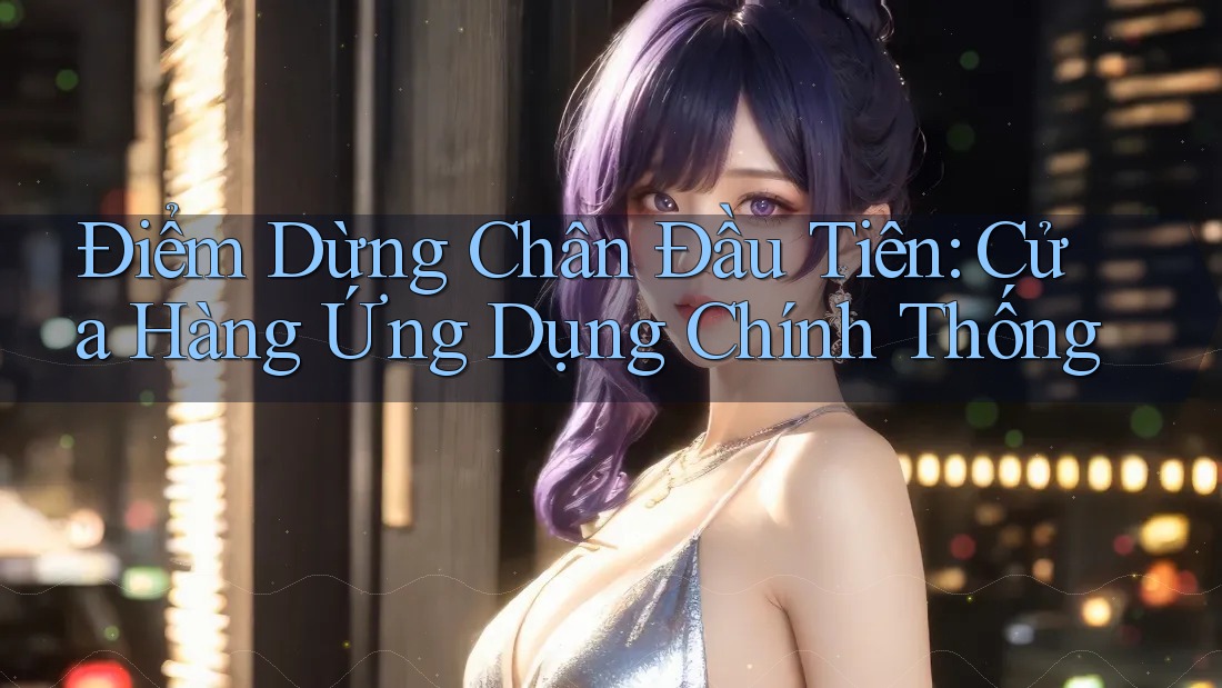 Điểm Dừng Chân Đầu Tiên: Cửa Hàng Ứng Dụng Chính Thống Điểm Dừng Chân Đầu Tiên: Cửa Hàng Ứng Dụng Chính Thống