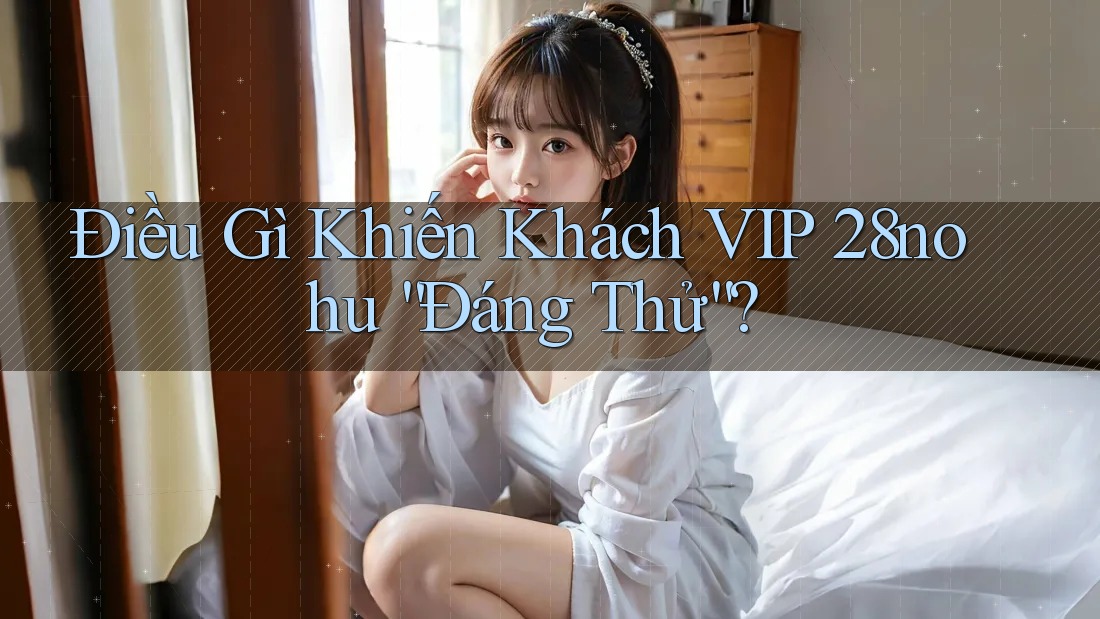 Điều Gì Khiến Khách VIP 28nohu “Đáng Thử”? Điều Gì Khiến Khách VIP 28nohu “Đáng Thử”?