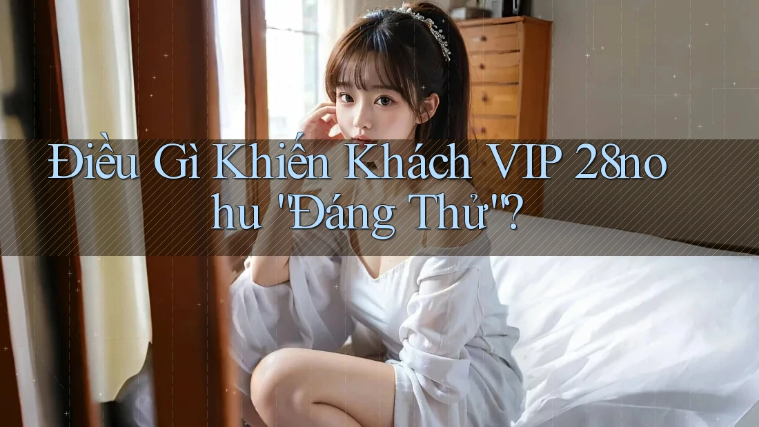 Điều Gì Khiến Khách VIP 28nohu “Đáng Thử”? Điều Gì Khiến Khách VIP 28nohu “Đáng Thử”?
