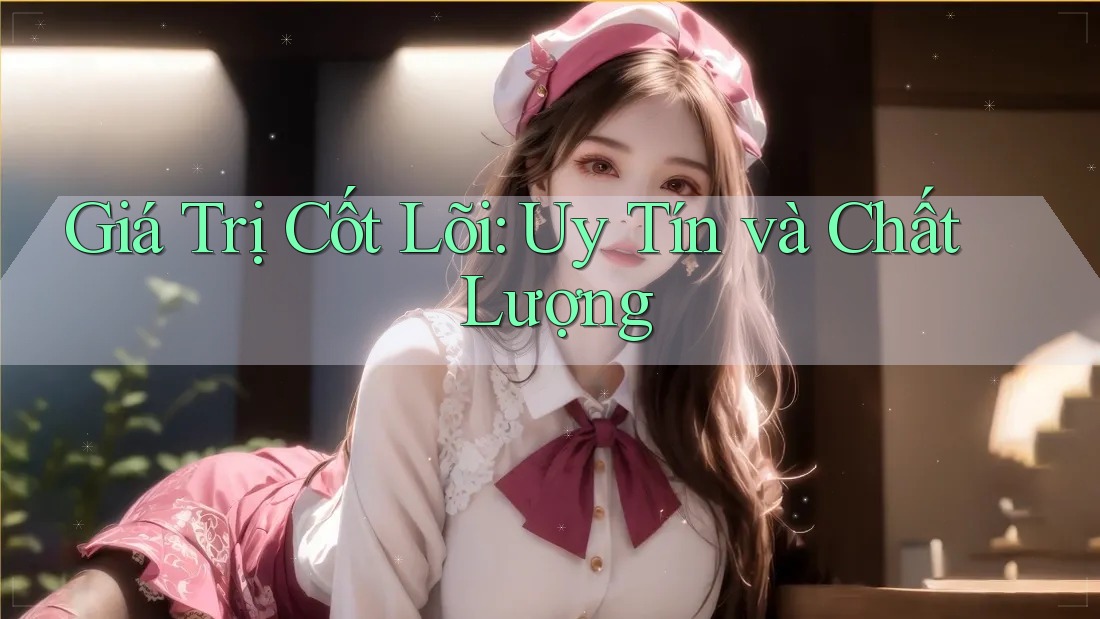 Giá Trị Cốt Lõi: Uy Tín và Chất Lượng Giá Trị Cốt Lõi: Uy Tín và Chất Lượng