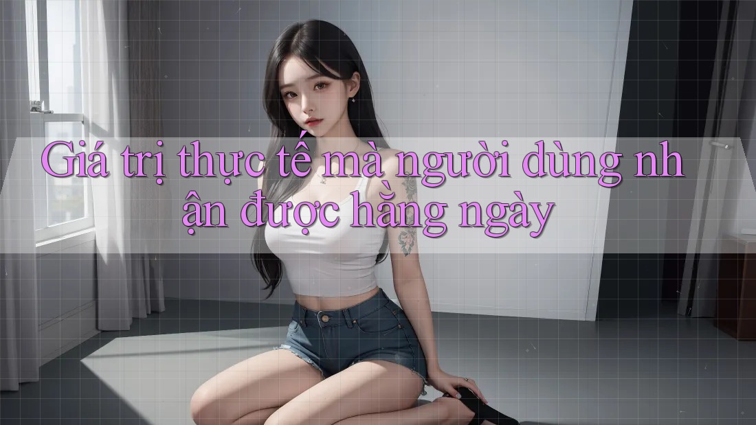 Giá trị thực tế mà người dùng nhận được hằng ngày Giá trị thực tế mà người dùng nhận được hằng ngày