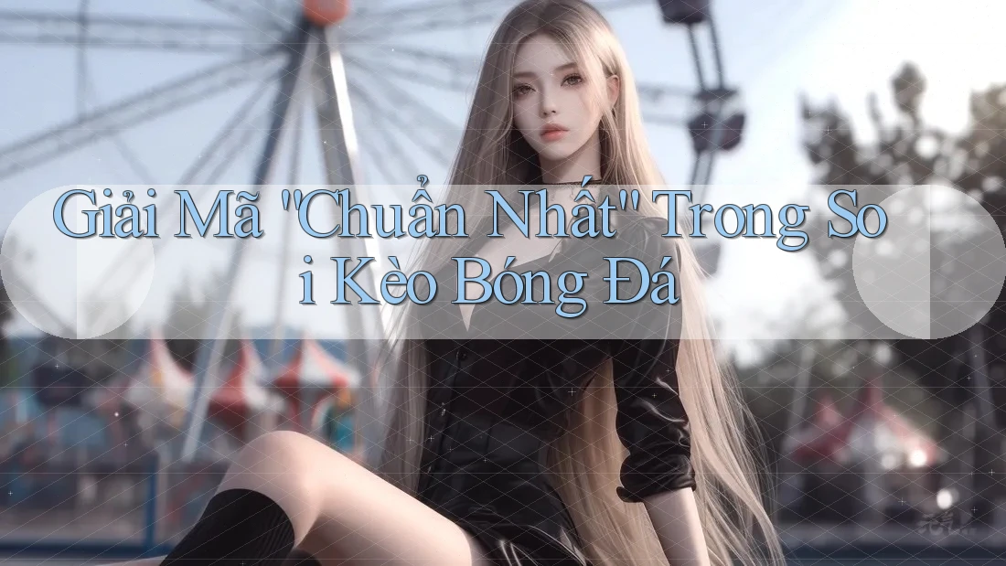 Giải Mã “Chuẩn Nhất” Trong Soi Kèo Bóng Đá Giải Mã “Chuẩn Nhất” Trong Soi Kèo Bóng Đá