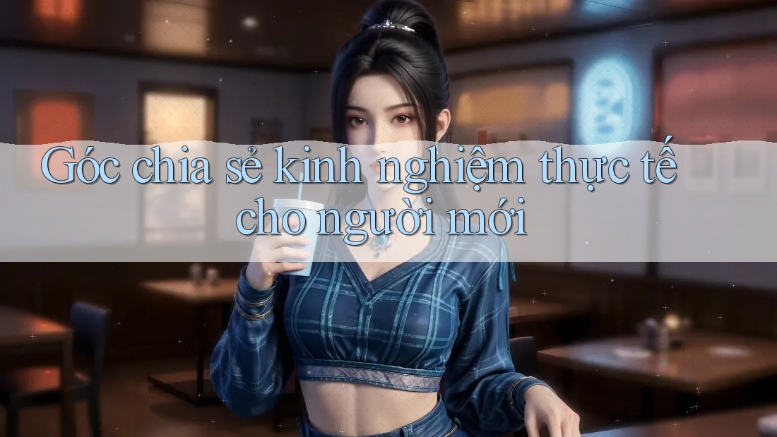 Góc chia sẻ kinh nghiệm thực tế cho người mới Góc chia sẻ kinh nghiệm thực tế cho người mới