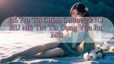 hỗ trợ tài chính online 28nohu mở thẻ tín dụng vừa ra mắt