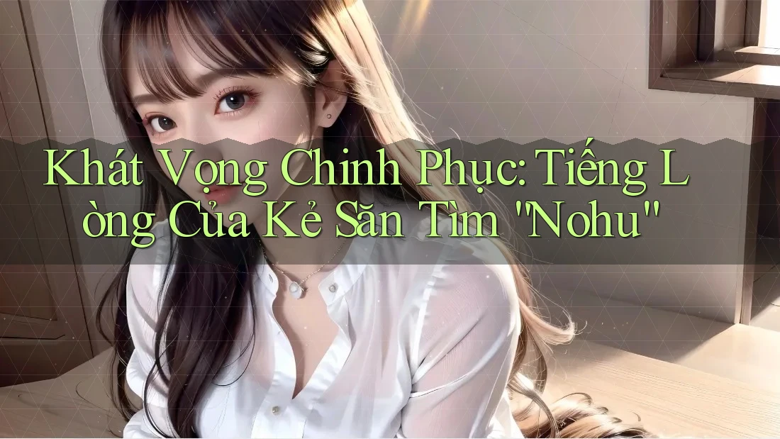 Khát Vọng Chinh Phục: Tiếng Lòng Của Kẻ Săn Tìm “Nohu” Khát Vọng Chinh Phục: Tiếng Lòng Của Kẻ Săn Tìm “Nohu”