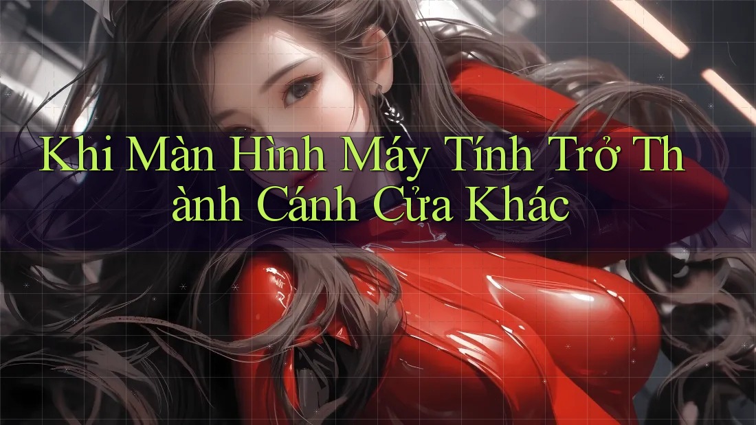 Khi Màn Hình Máy Tính Trở Thành Cánh Cửa Khác Khi Màn Hình Máy Tính Trở Thành Cánh Cửa Khác