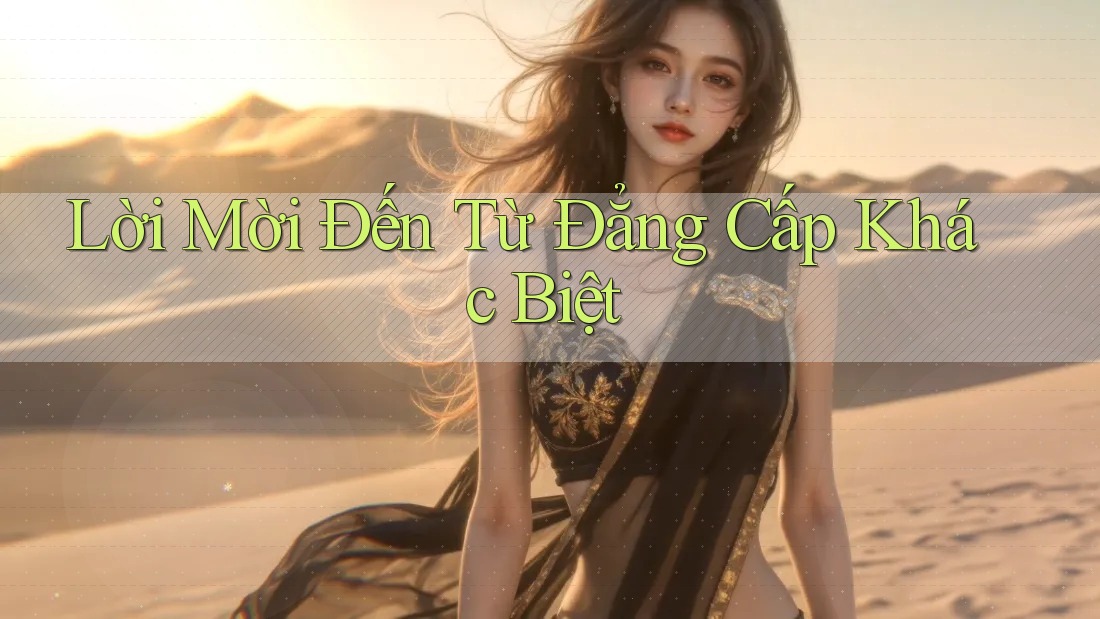 Lời Mời Đến Từ Đẳng Cấp Khác Biệt Lời Mời Đến Từ Đẳng Cấp Khác Biệt
