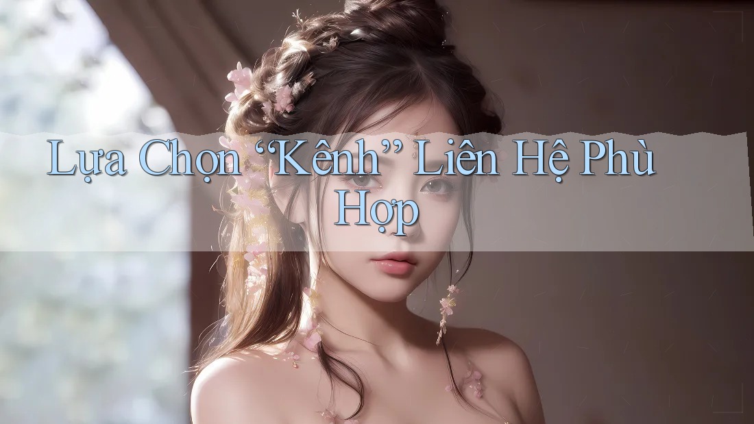 Lựa Chọn “Kênh” Liên Hệ Phù Hợp Lựa Chọn “Kênh” Liên Hệ Phù Hợp