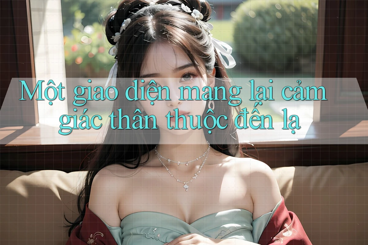 Một giao diện mang lại cảm giác thân thuộc đến lạ Một giao diện mang lại cảm giác thân thuộc đến lạ