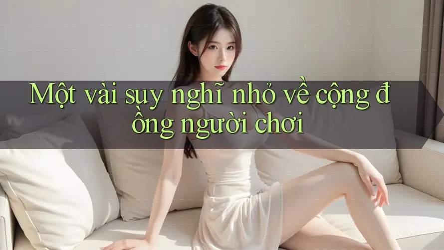 Một vài suy nghĩ nhỏ về cộng đồng người chơi Một vài suy nghĩ nhỏ về cộng đồng người chơi