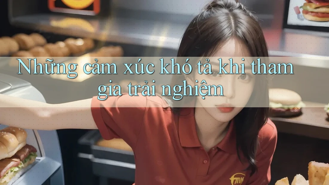 Những cảm xúc khó tả khi tham gia trải nghiệm Những cảm xúc khó tả khi tham gia trải nghiệm