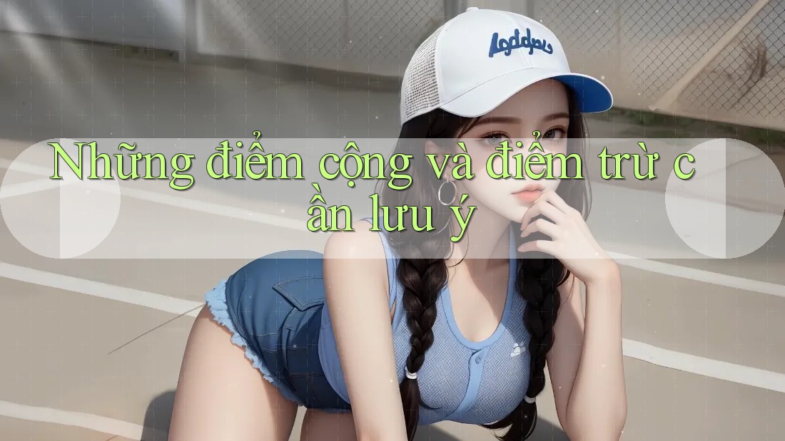 Những điểm cộng và điểm trừ cần lưu ý Những điểm cộng và điểm trừ cần lưu ý