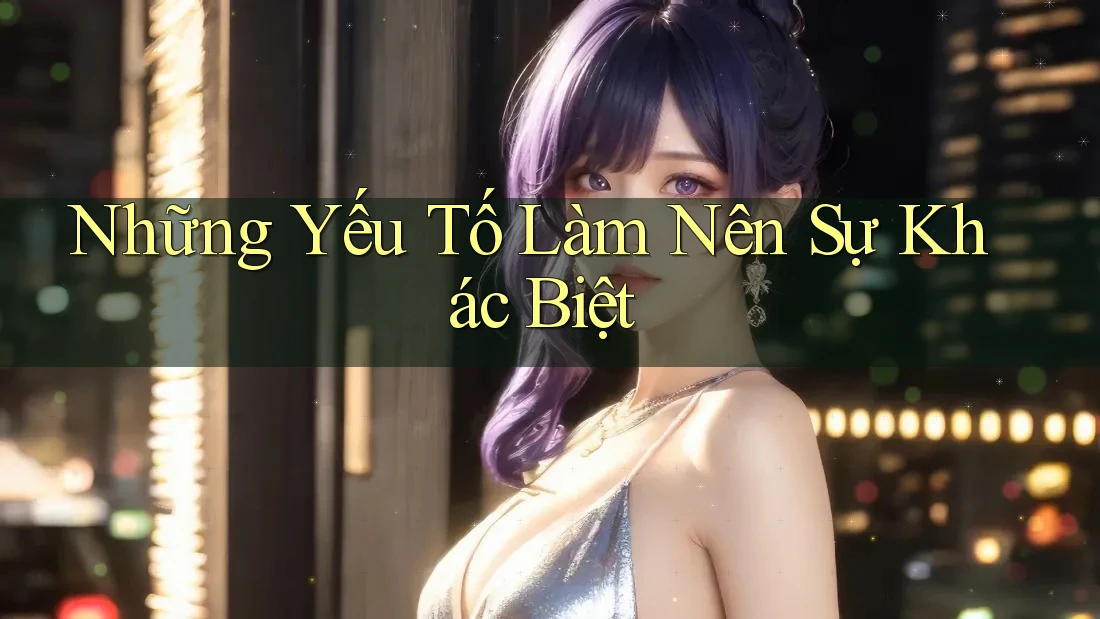 Những yếu tố làm nên sự khác biệt Những yếu tố làm nên sự khác biệt