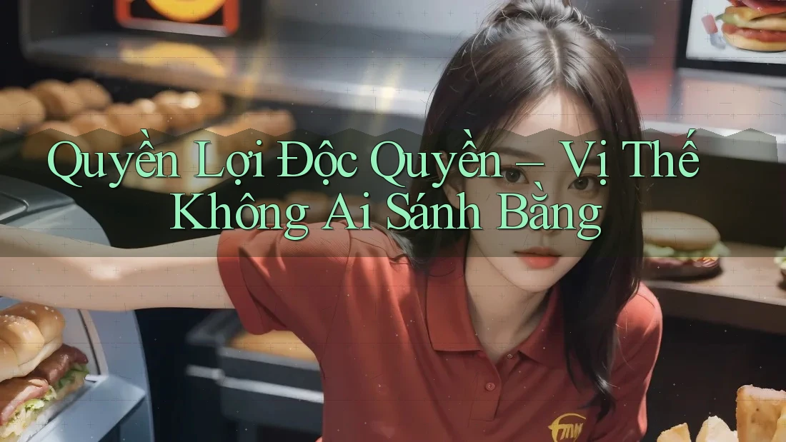 Quyền Lợi Độc Quyền – Vị Thế Không Ai Sánh Bằng Quyền Lợi Độc Quyền – Vị Thế Không Ai Sánh Bằng