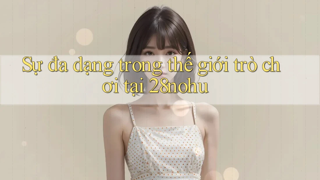 Sự đa dạng trong thế giới trò chơi tại 28nohu Sự đa dạng trong thế giới trò chơi tại 28nohu
