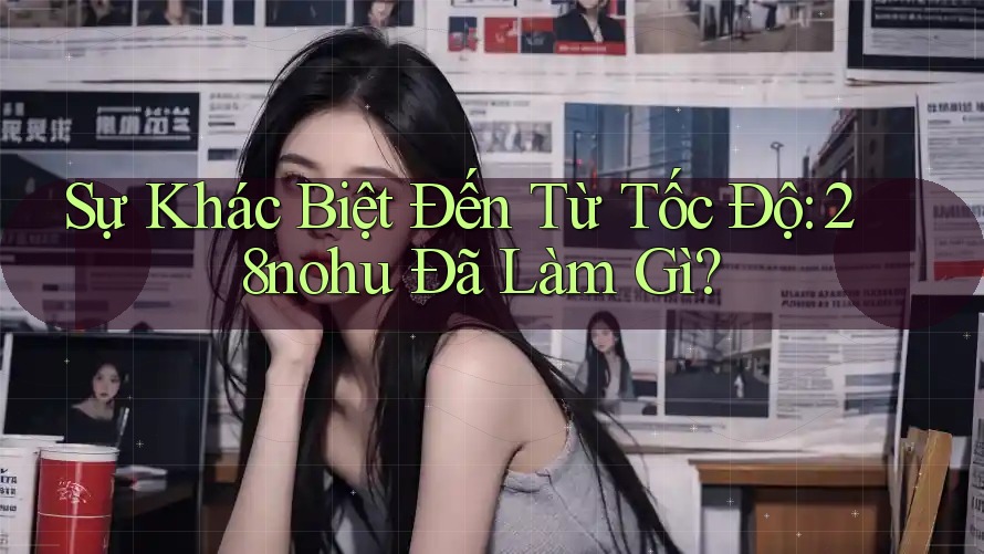 Sự Khác Biệt Đến Từ Tốc Độ: 28nohu Đã Làm Gì? Sự Khác Biệt Đến Từ Tốc Độ: 28nohu Đã Làm Gì?