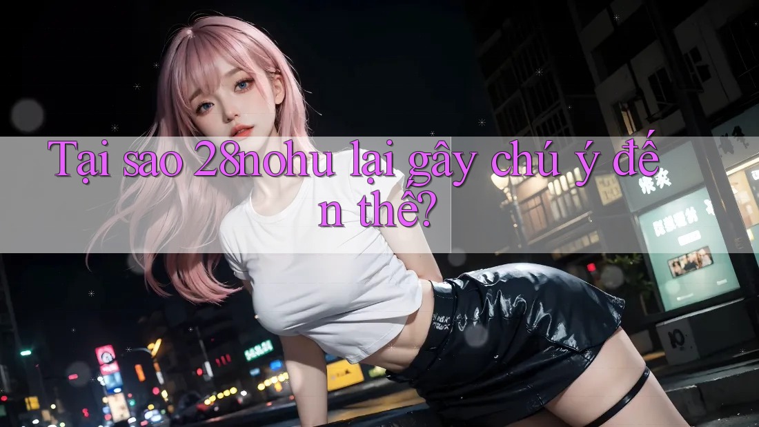 Tại sao 28nohu lại gây chú ý đến thế? Tại sao 28nohu lại gây chú ý đến thế?