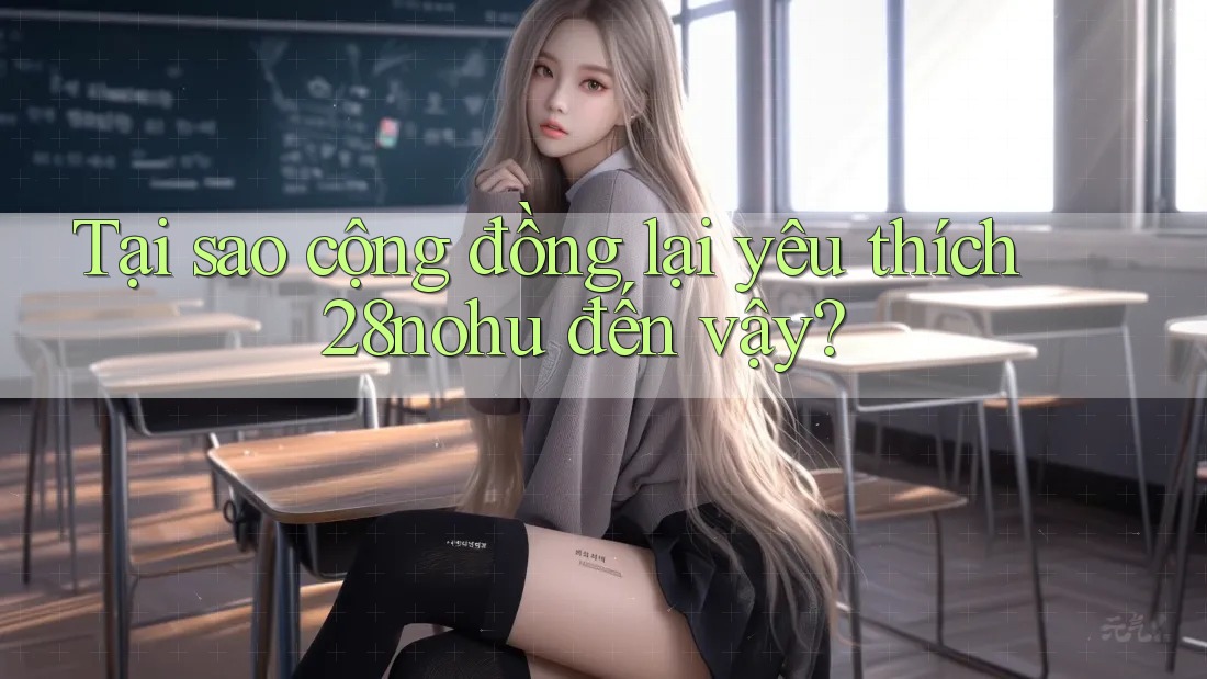 Tại sao cộng đồng lại yêu thích 28nohu đến vậy?