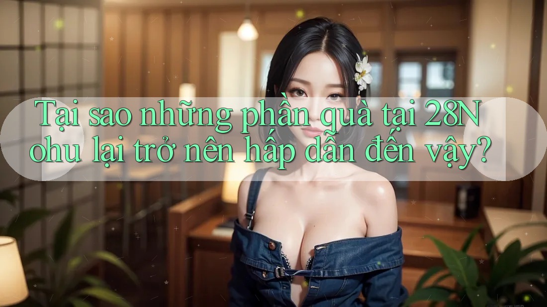 Tại sao những phần quà tại 28Nohu lại trở nên hấp dẫn đến vậy? Tại sao những phần quà tại 28Nohu lại trở nên hấp dẫn đến vậy?