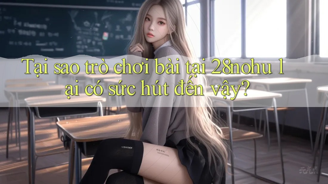 Tại sao trò chơi bài tại 28nohu lại có sức hút đến vậy? Tại sao trò chơi bài tại 28nohu lại có sức hút đến vậy?