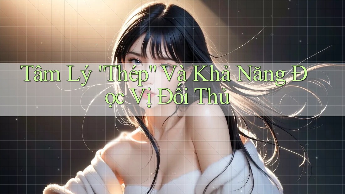 Tâm Lý “Thép” Và Khả Năng Đọc Vị Đối Thủ Tâm Lý “Thép” Và Khả Năng Đọc Vị Đối Thủ