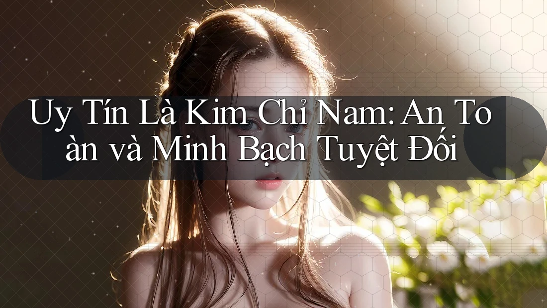 Uy Tín Là Kim Chỉ Nam: An Toàn và Minh Bạch Tuyệt Đối Uy Tín Là Kim Chỉ Nam: An Toàn và Minh Bạch Tuyệt Đối