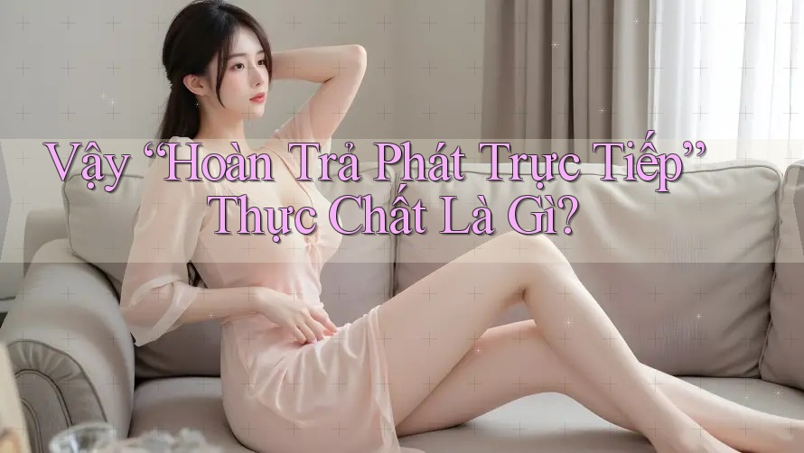 Vậy “Hoàn Trả Phát Trực Tiếp” Thực Chất Là Gì? Vậy “Hoàn Trả Phát Trực Tiếp” Thực Chất Là Gì?