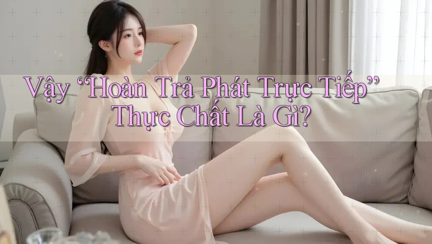 Vậy “Hoàn Trả Phát Trực Tiếp” Thực Chất Là Gì? Vậy “Hoàn Trả Phát Trực Tiếp” Thực Chất Là Gì?
