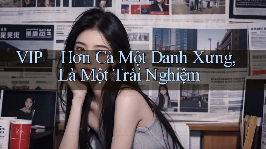 VIP – Hơn Cả Một Danh Xưng, Là Một Trải Nghiệm VIP – Hơn Cả Một Danh Xưng, Là Một Trải Nghiệm
