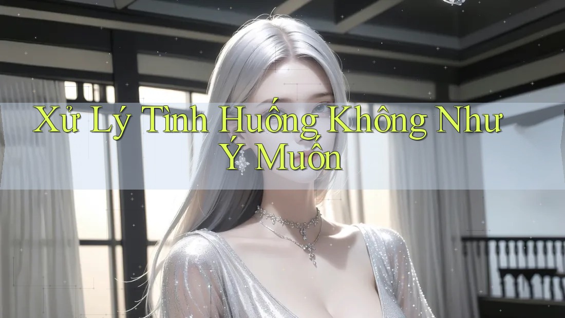 Xử Lý Tình Huống Không Như Ý Muốn Xử Lý Tình Huống Không Như Ý Muốn